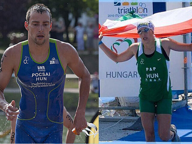 Pocsai Balázs és Pap Eszter nyerte a rövidtávú triatlon ob-t