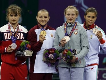 Sastin Marianna aranyérmes Bakuban!
