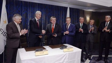 A NOB  együttműködési megállapodást írt alá a Nemzetközi Egyetemi Sportszövetséggel