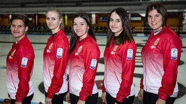 Curling Eb: A női csapat a B divízió bajnoka