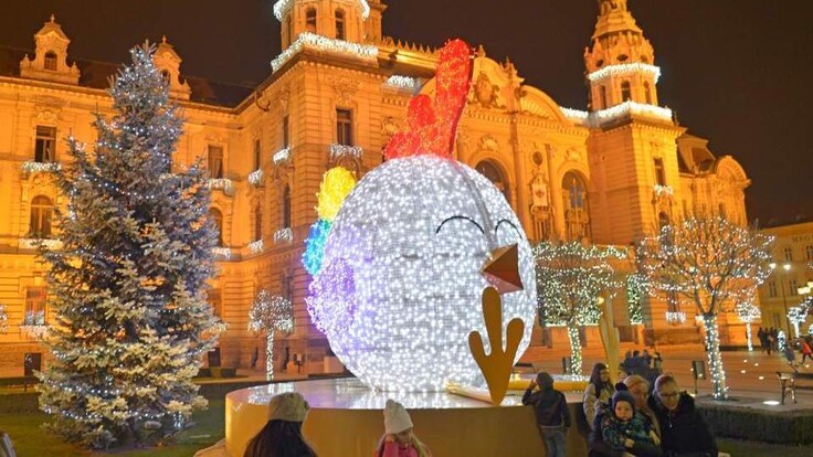 Óriási kabalaállattal népszerűsítik a győri EYOF-ot a rendező városban