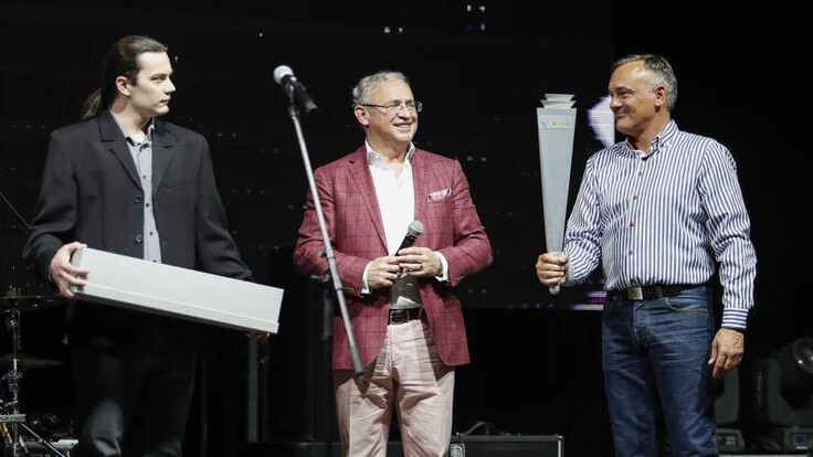 Győrben bemutatták az EYOF dalát és a fáklyát