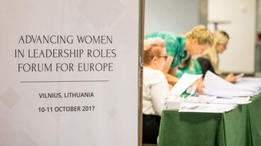 A női sportvezetők szerepéről tanácskoztak Litvániában, a NOB és a MOB képviselőivel