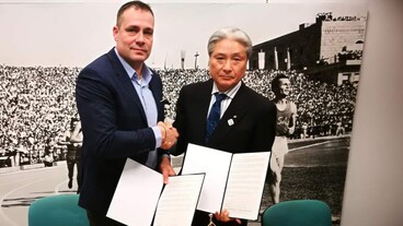 Az atléták elsőként írták alá az együttműködést a Tocsigi Prefektúrával a tokiói olimpia jegyében