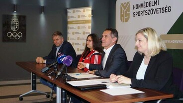 Az olimpiai bajnok Nébald György a Honvédelmi Sportszövetség új elnöke