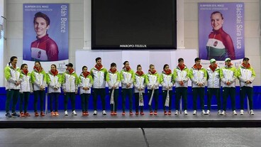Hazaérkezett az olimpiai csapat a téli olimpiáról