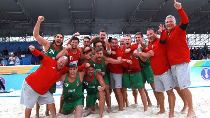 A férfi strandkézilabda-válogatott a vb-3. helyével kvalifikált a World Beach Games-re