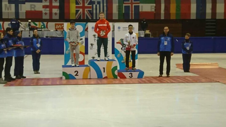 Magyar short track arany az EYOF első versenynapján