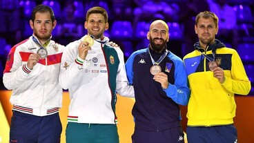 Siklósi Gergely aranyérmes az olimpiai kvalifikációs világbajnokságon