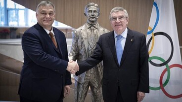 A NOB elnöke köszönetet mondott Orbán Viktornak és Áder Jánosnak