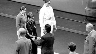 Ötven éve történt: München 1972 – Bóbis Ildikó ezüstérmes tőr egyéniben