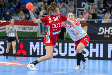 Handball, Frauen: LÃ¤nderspiel, Ungarn - Polen