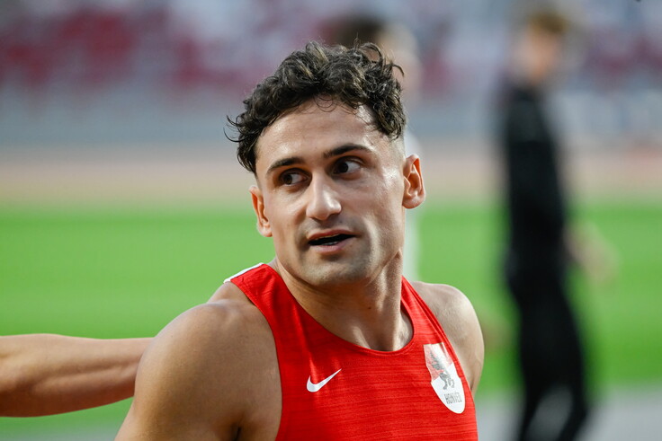 Atlétikai ob a Nemzeti Atlétikai Központban