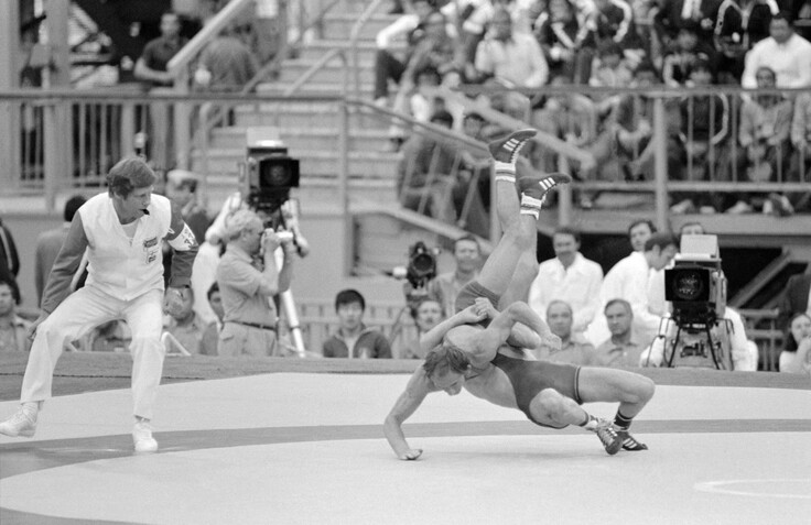 Sport - Moszkvai olimpia - Kötöttfogású birkózás - döntõ