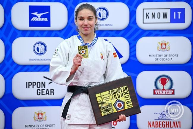 Özbas Szófi második Eb aranya