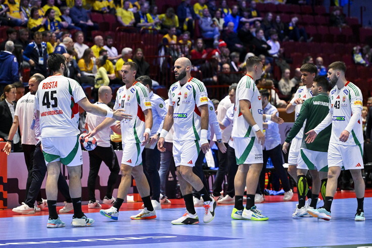 Férfi kézilabda Eb - Szlovénia-Magyarország