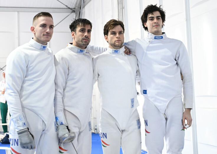 férfi párbajtőr csapat vk5