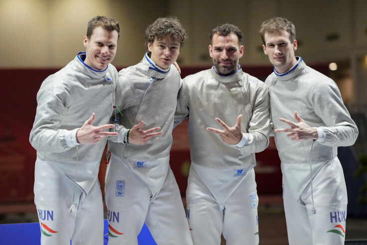 Férfikard csapat Padova 2026