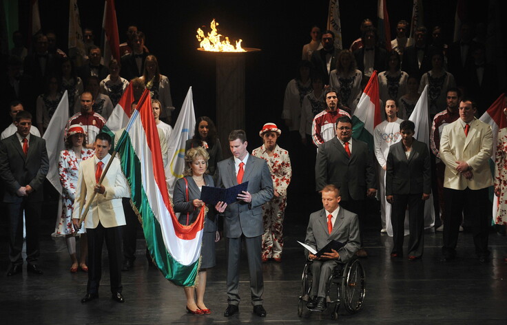 Peking2008 - Olimpiai fogadalomtétel a Vígszínházban