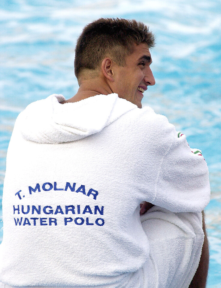 Molnár Tamás, a magyar férfi vízilabda válogatott tagja