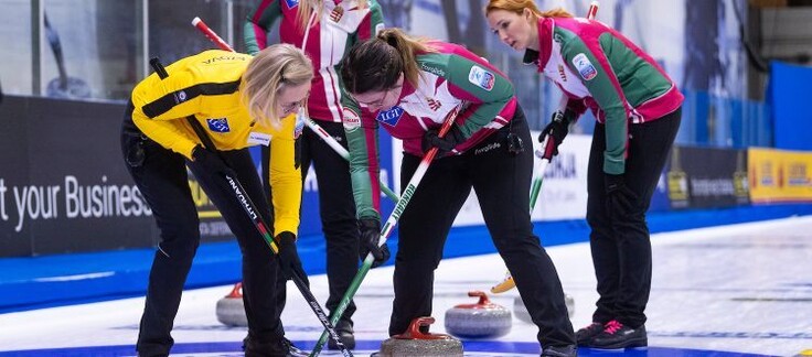női curling vb B