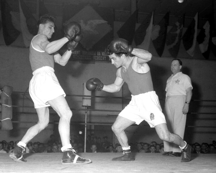 Nemzetközi ökölvívó mérkõzés Budapesten