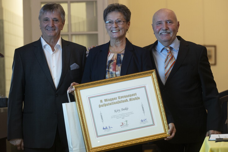 A Halhatatlanok klubjának díjátadó ünnepsége Budapesten