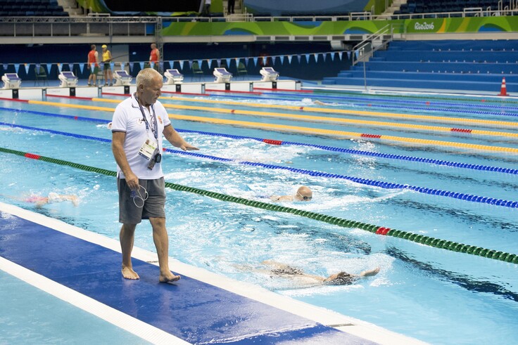 Paralimpia 2016 - A magyar úszóválogatott edzése