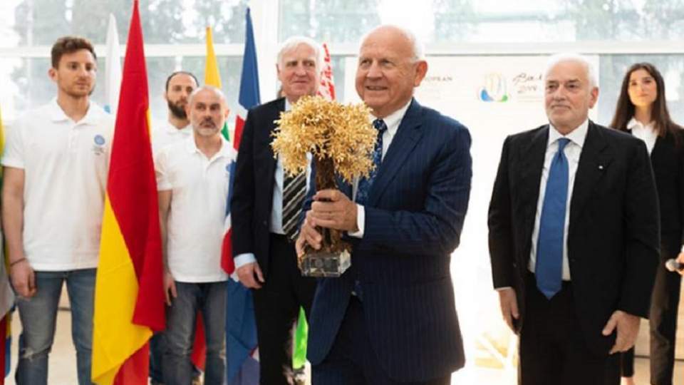 Meggyújtották a bakui EYOF lángját Rómában