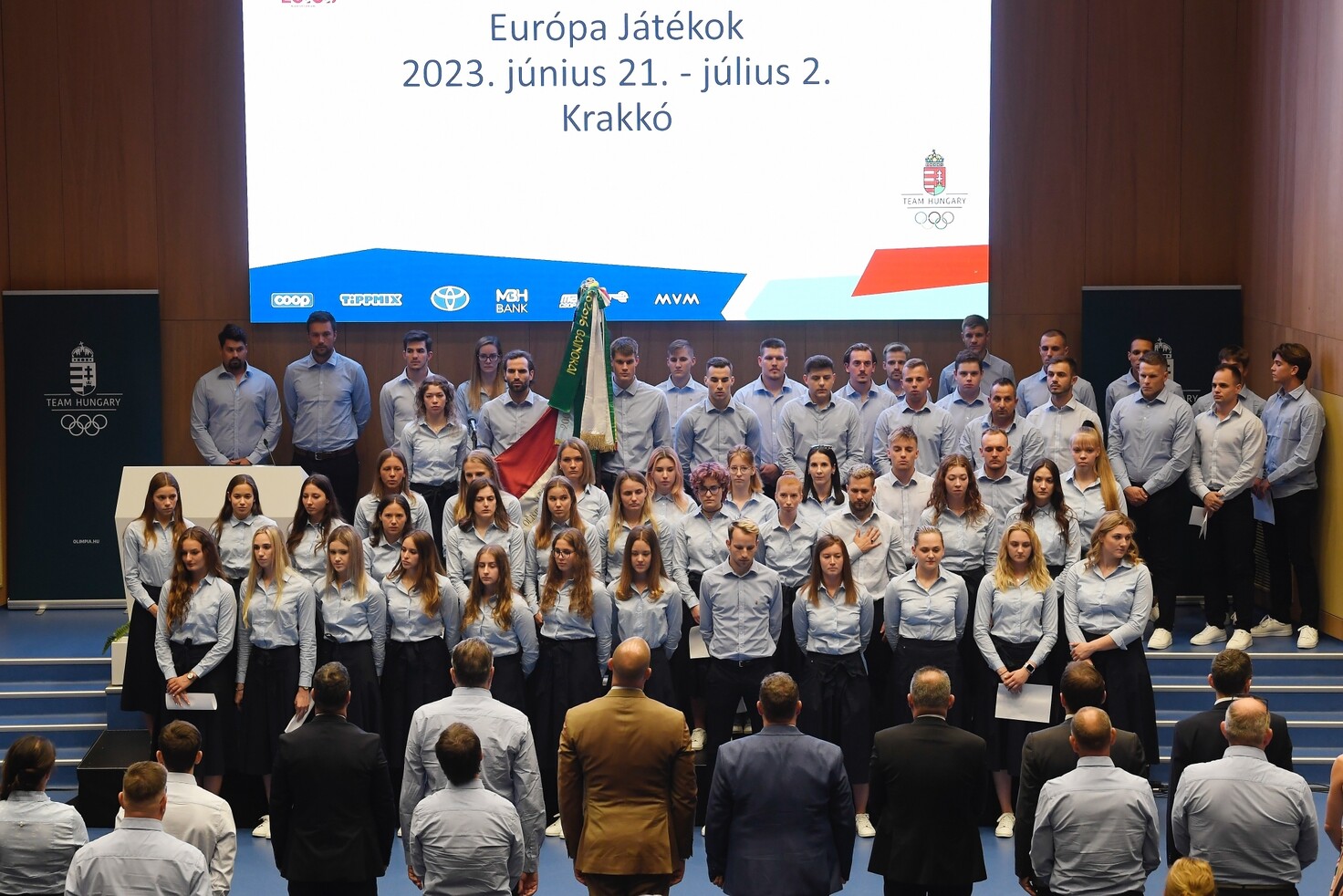 Európa Játékok 2023 fogadalomtétel