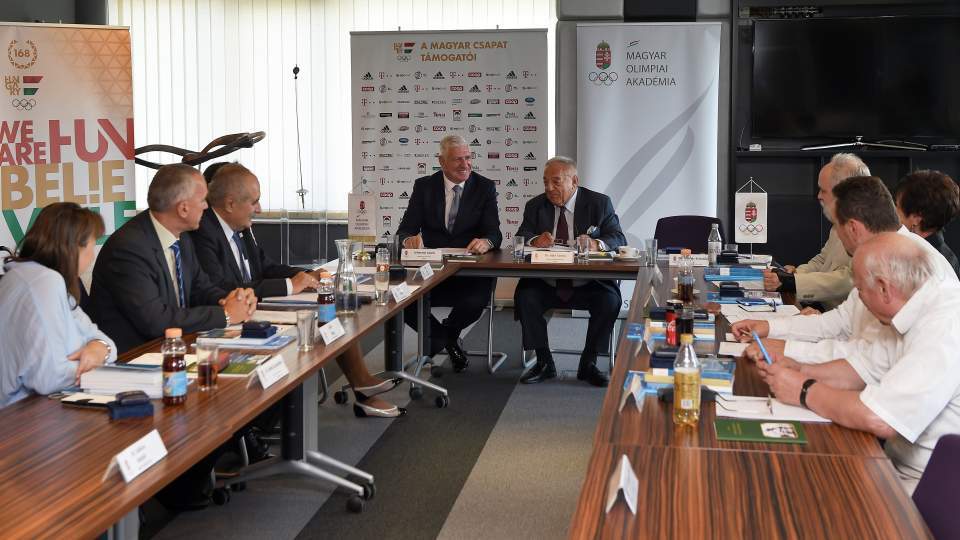 Idei szakmai programját is egyeztette a Magyar Olimpiai Akadémia