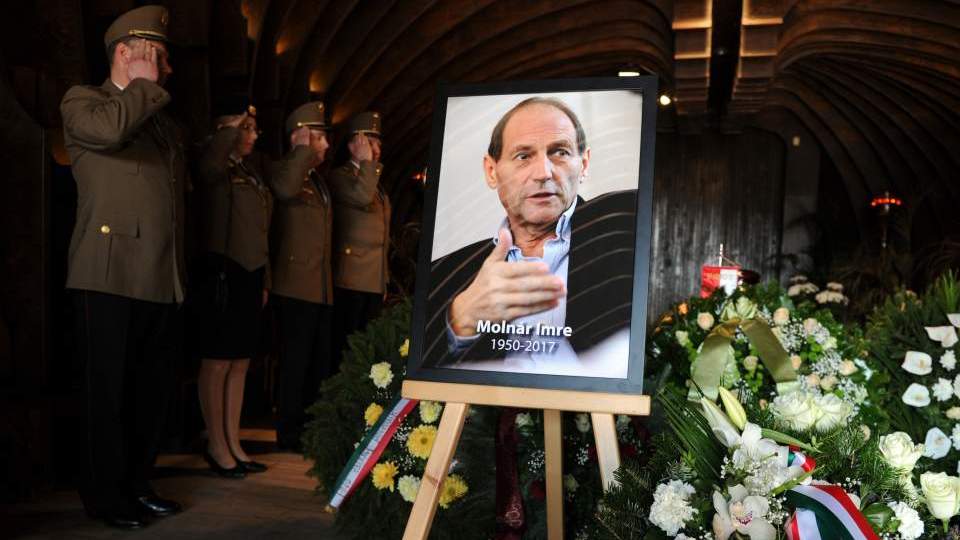 Elbúcsúztatták Molnár Imrét, a Honvéd korábbi elnökét