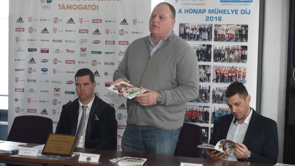 „Hosszú távú sportolófejlesztési program” címmel bemutatták a MOB legújabb kiadványát 