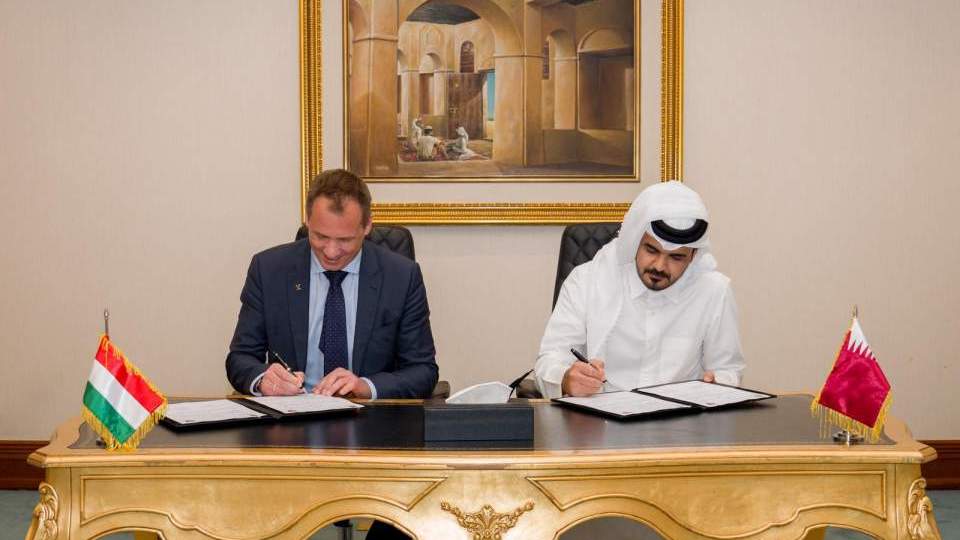The Hungarian Olympic Committee signs partnership agreement with Qatar