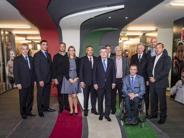 Thomas Bach megérkezett Budapestre, a MOB 120 éves évfordulójára 