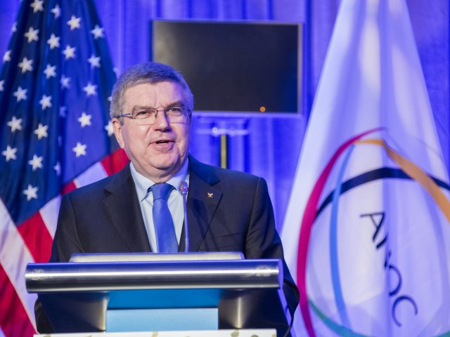 Thomas Bach mellett Kamuti Jenő fair play-elnök is felszólalt az ANOC-kongresszuson