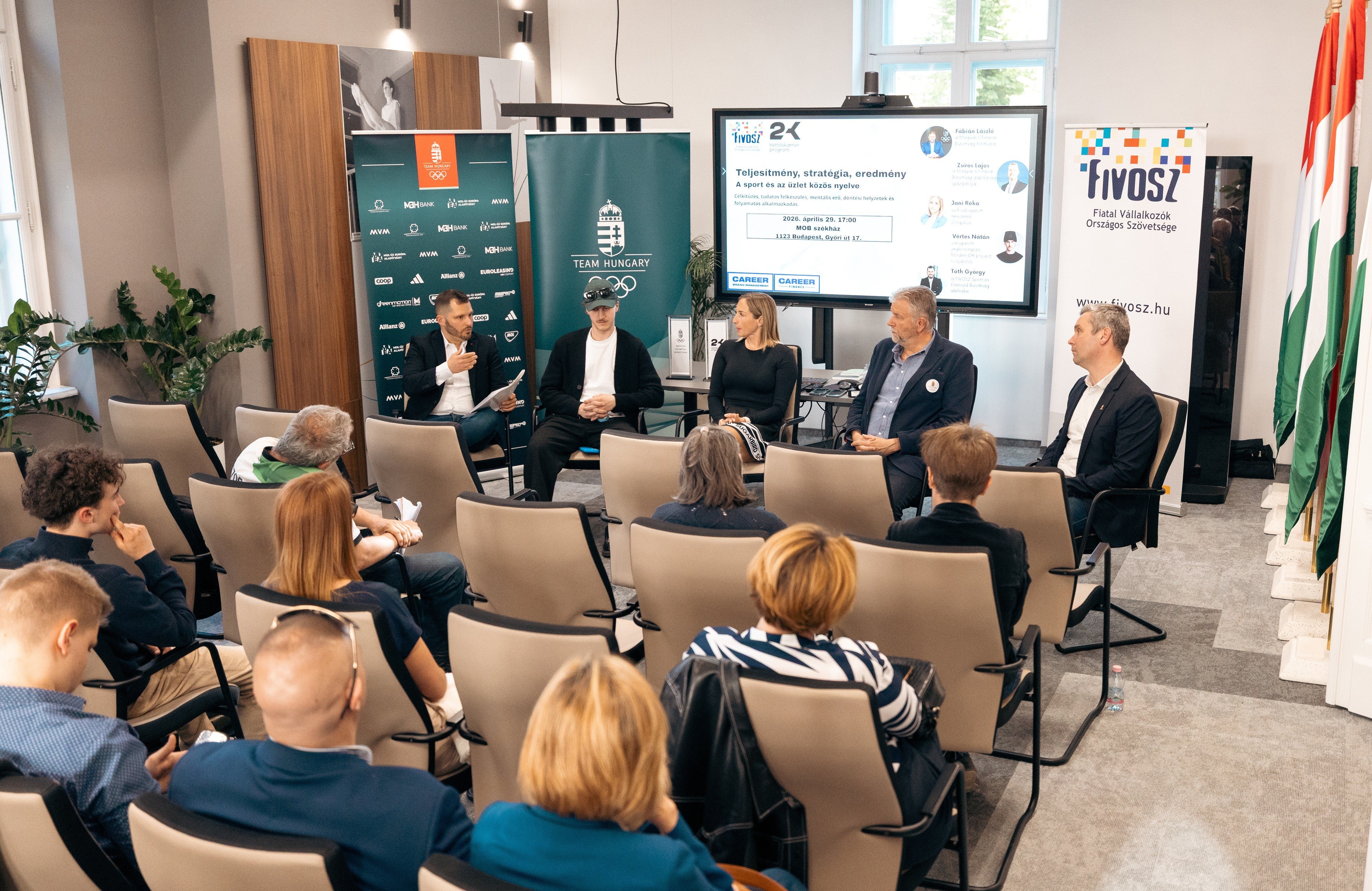 Fókuszban a vállalkozói életpálya a FIVOSZ és a MOB közös rendezvényén
