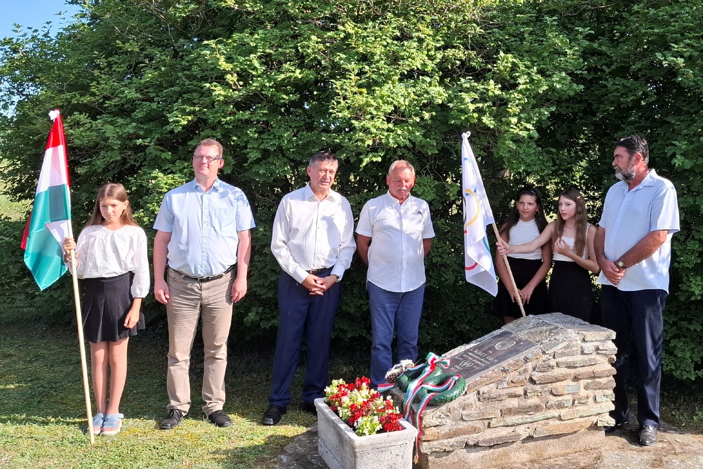 Csejtey megemlékezés Halmay 20240806