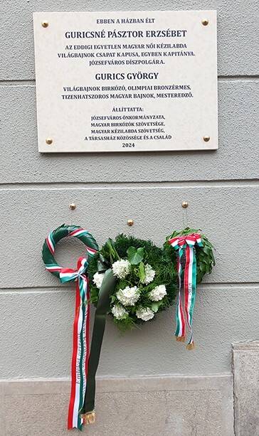 Gurics György Gné Pásztor Erzsébet emléktábla Üllői út 44 2