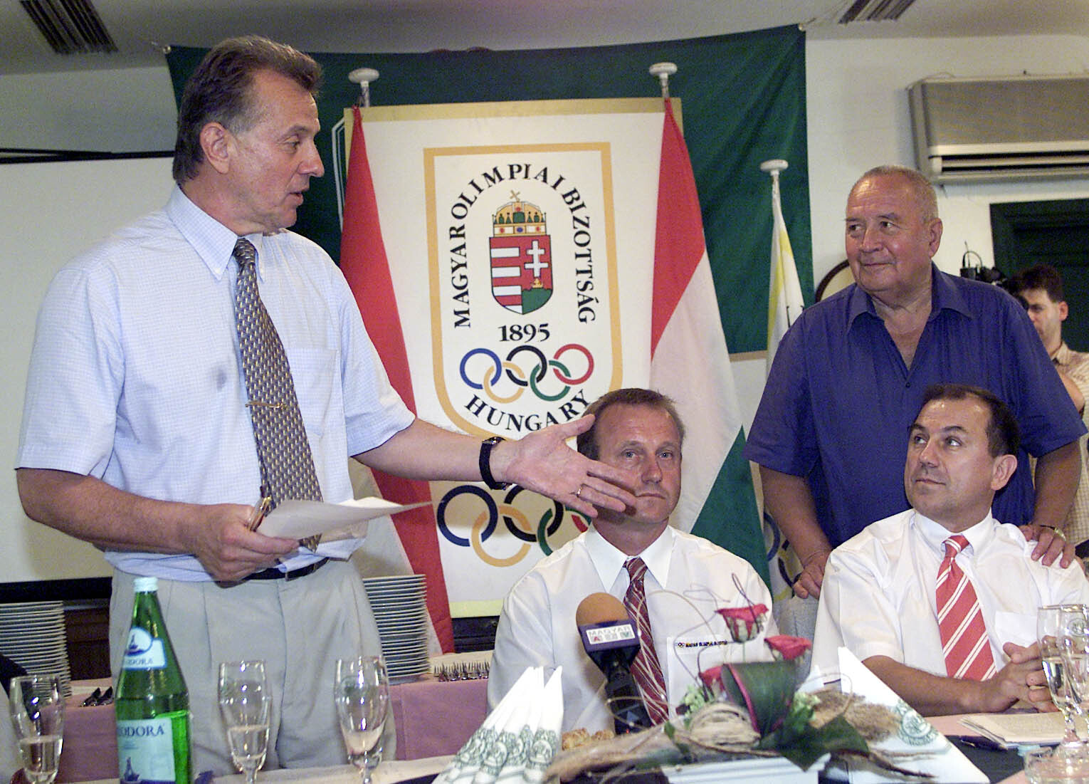 Sajtótájékoztató a XXVIII. Nyári Olimpiáról