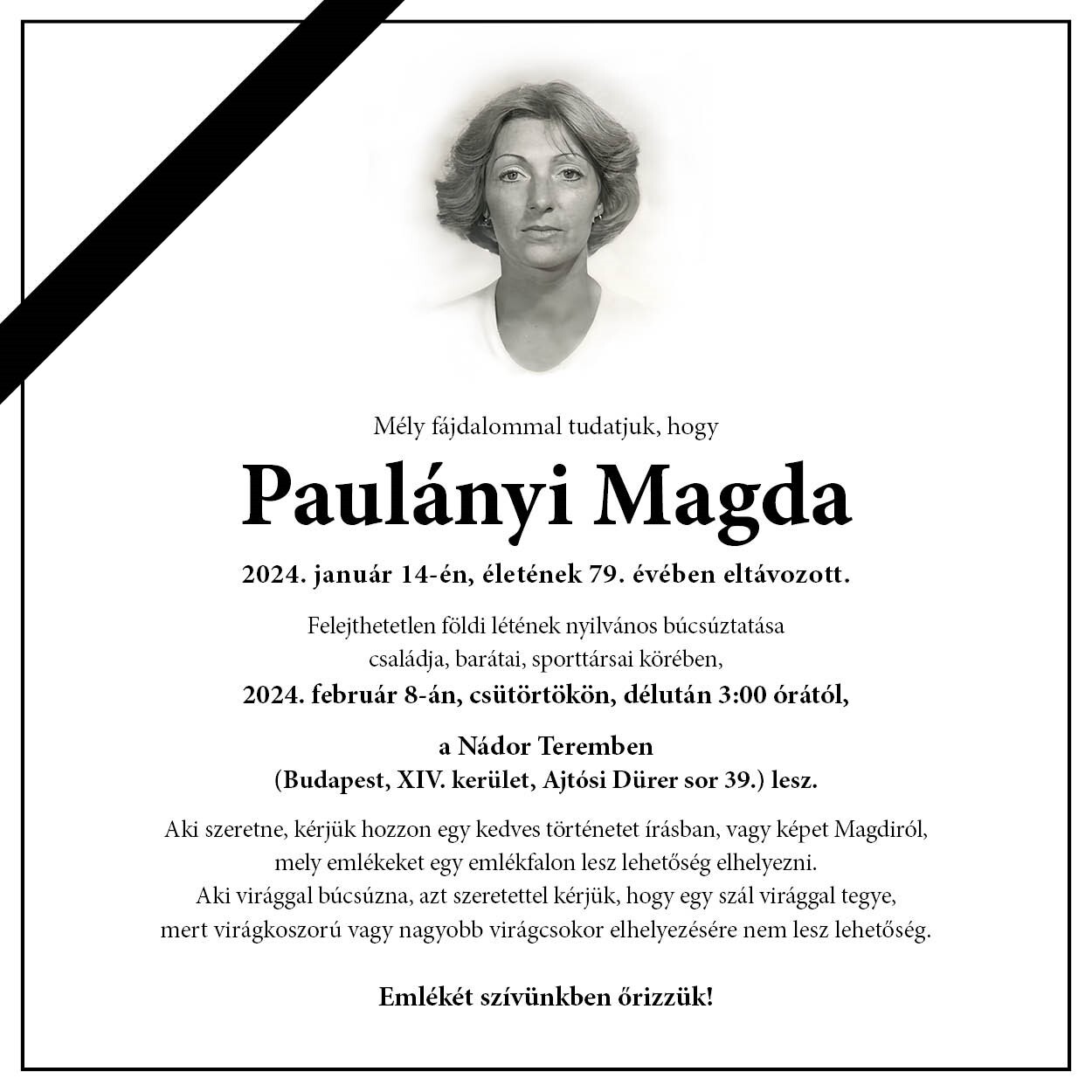 Paulanyi magda gyasz