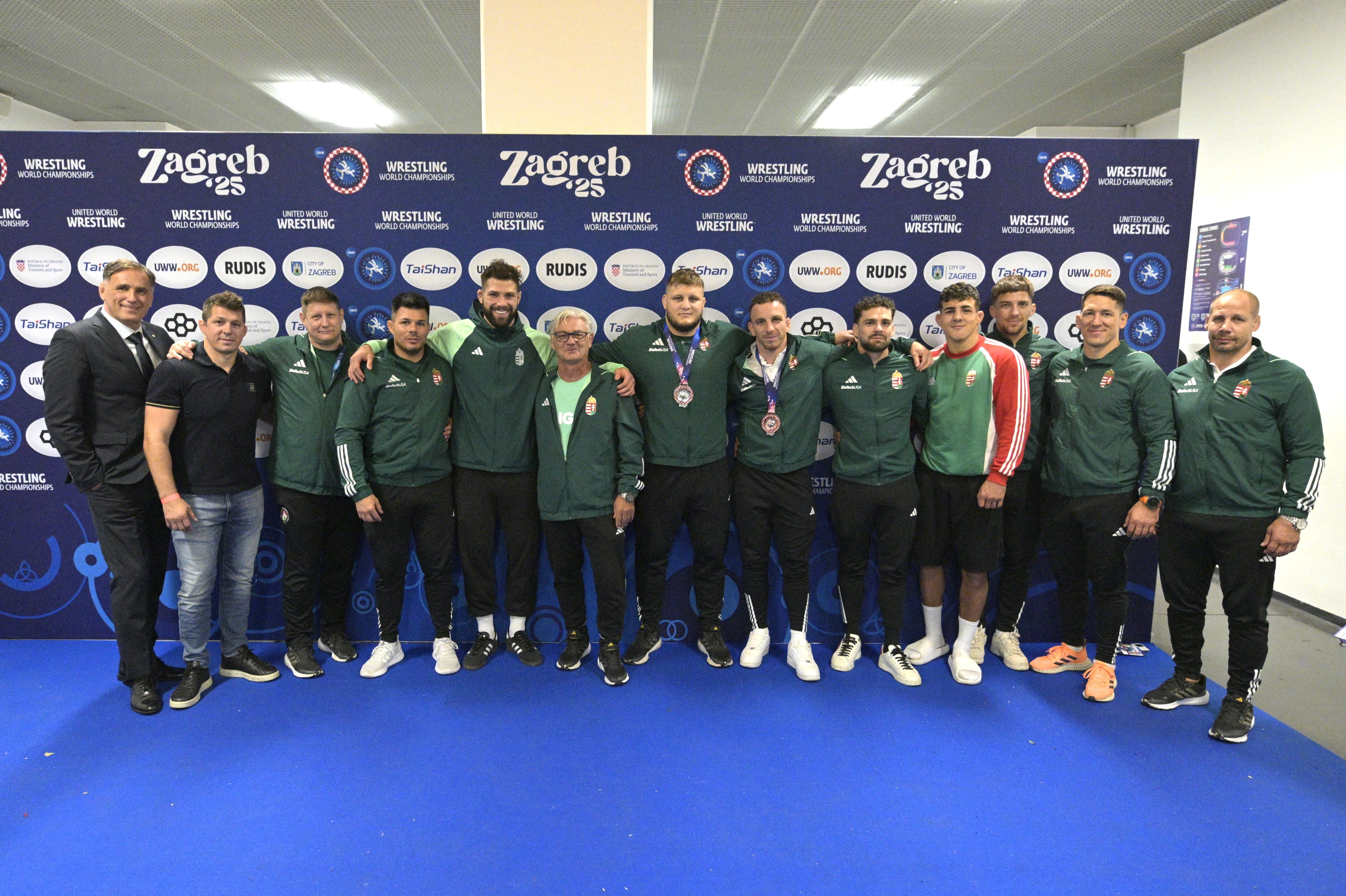 magyar csapat zágráb 2025