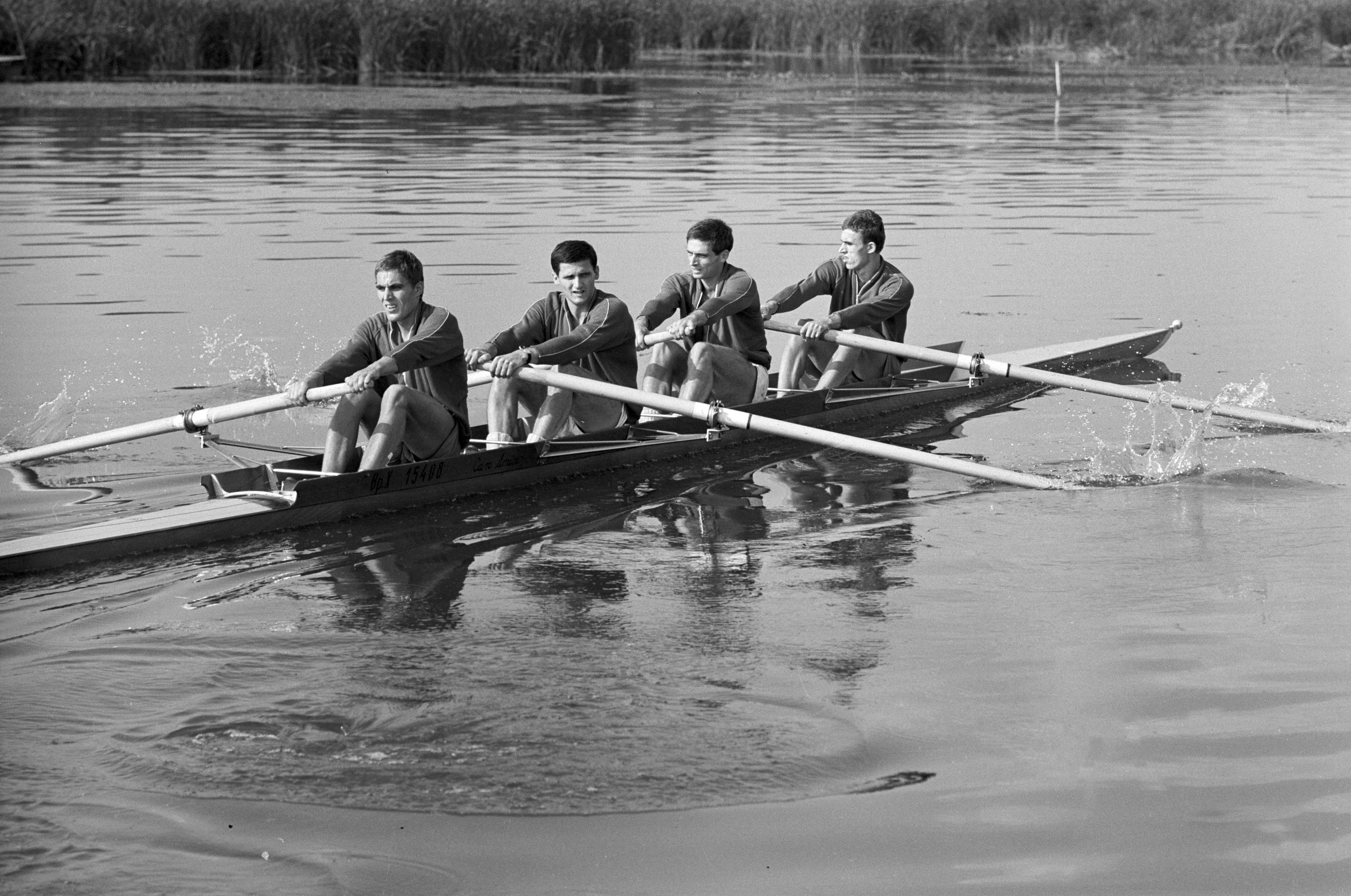 Sport - Evezõs olimpiai válogatott edzése