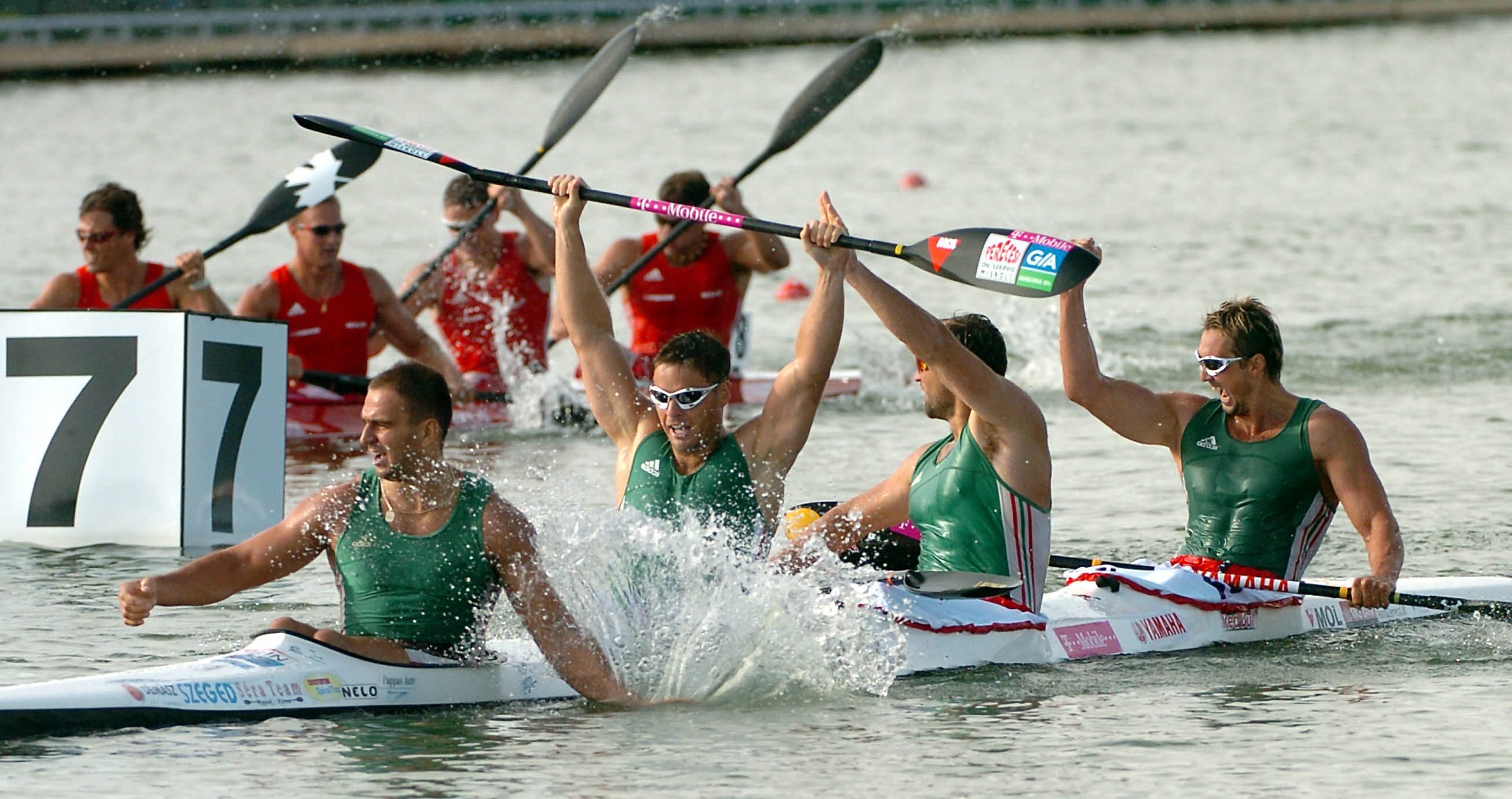 35. Kajak-kenu vb - Férfi K-4 1000 méteres döntõ