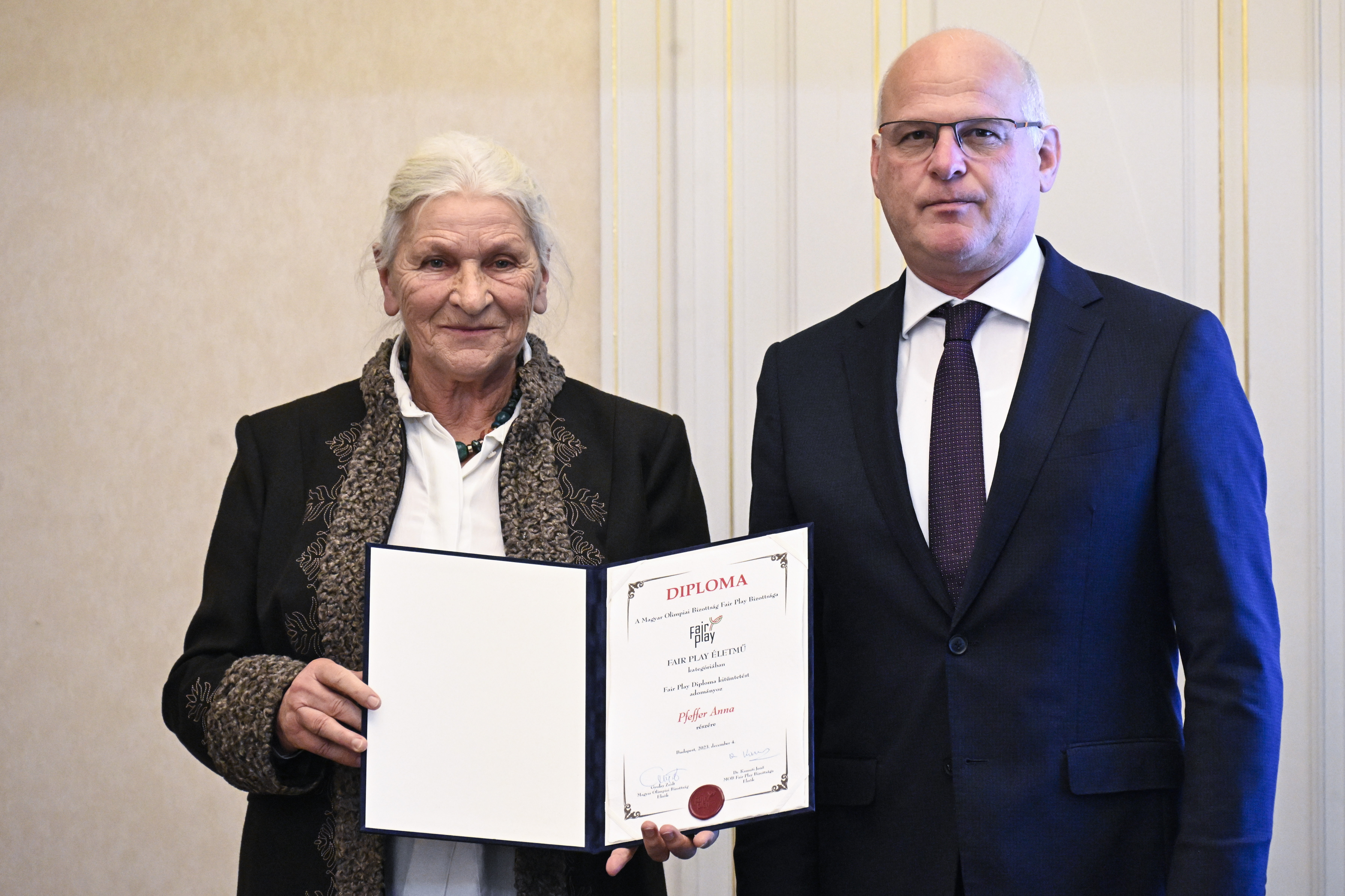 Átadták a 2022-es fair play-díjakat