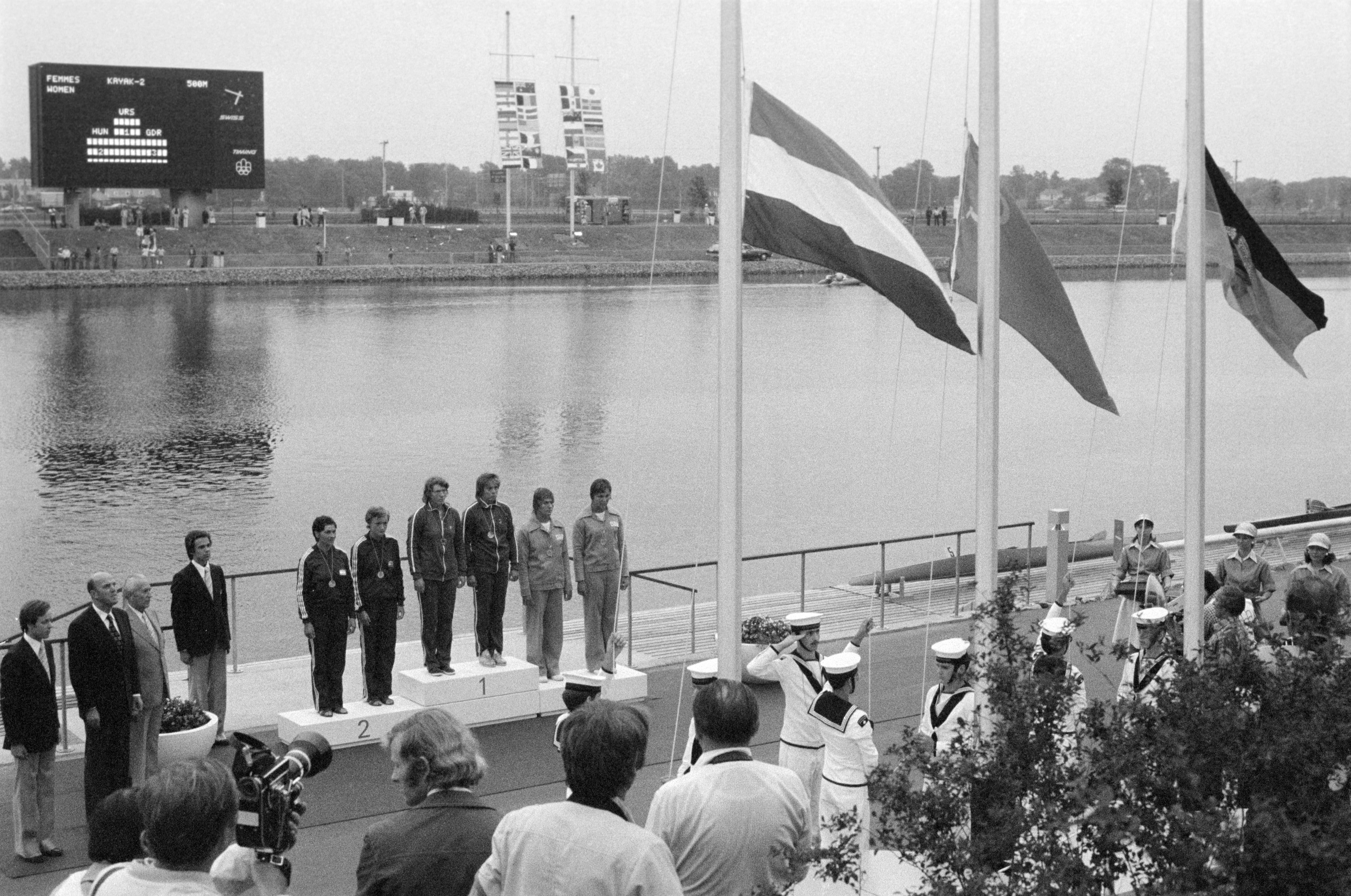 Sport - Montreali olimpia - Nõi kajak eredményhírdetés