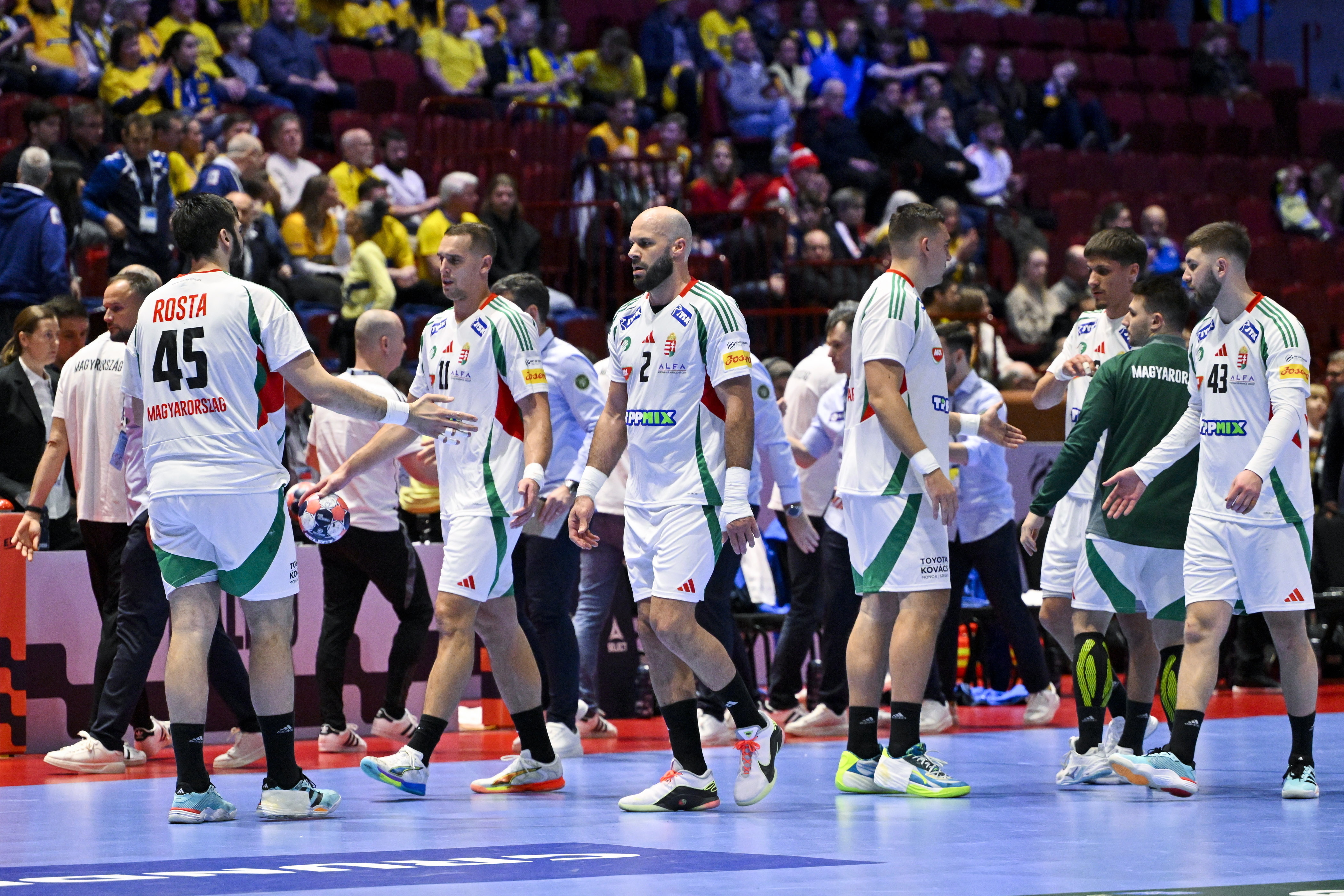 Férfi kézilabda Eb - Szlovénia-Magyarország