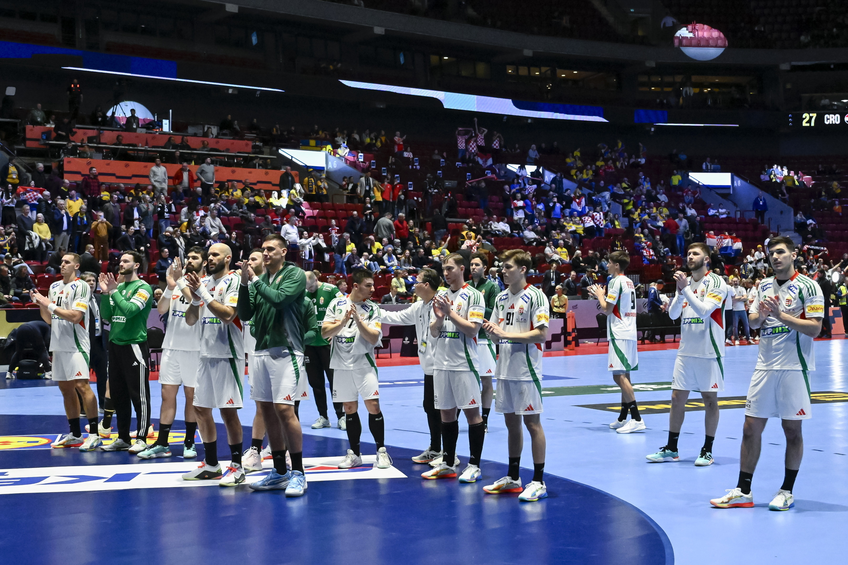 Férfi kézilabda Eb - Horvátország-Magyarország