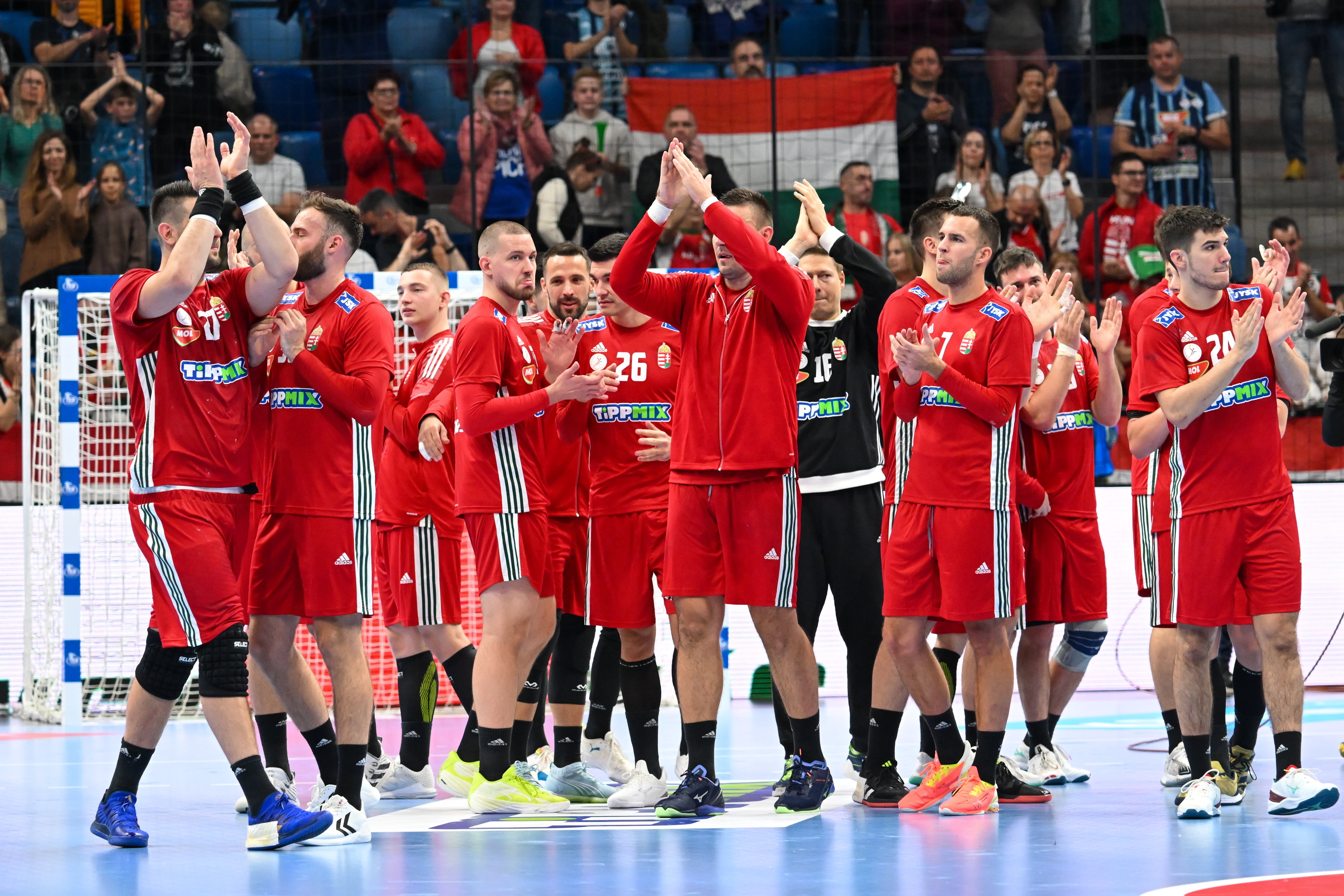 Férfi kézilabda felkészülési mérkõzés - Magyarország-Le