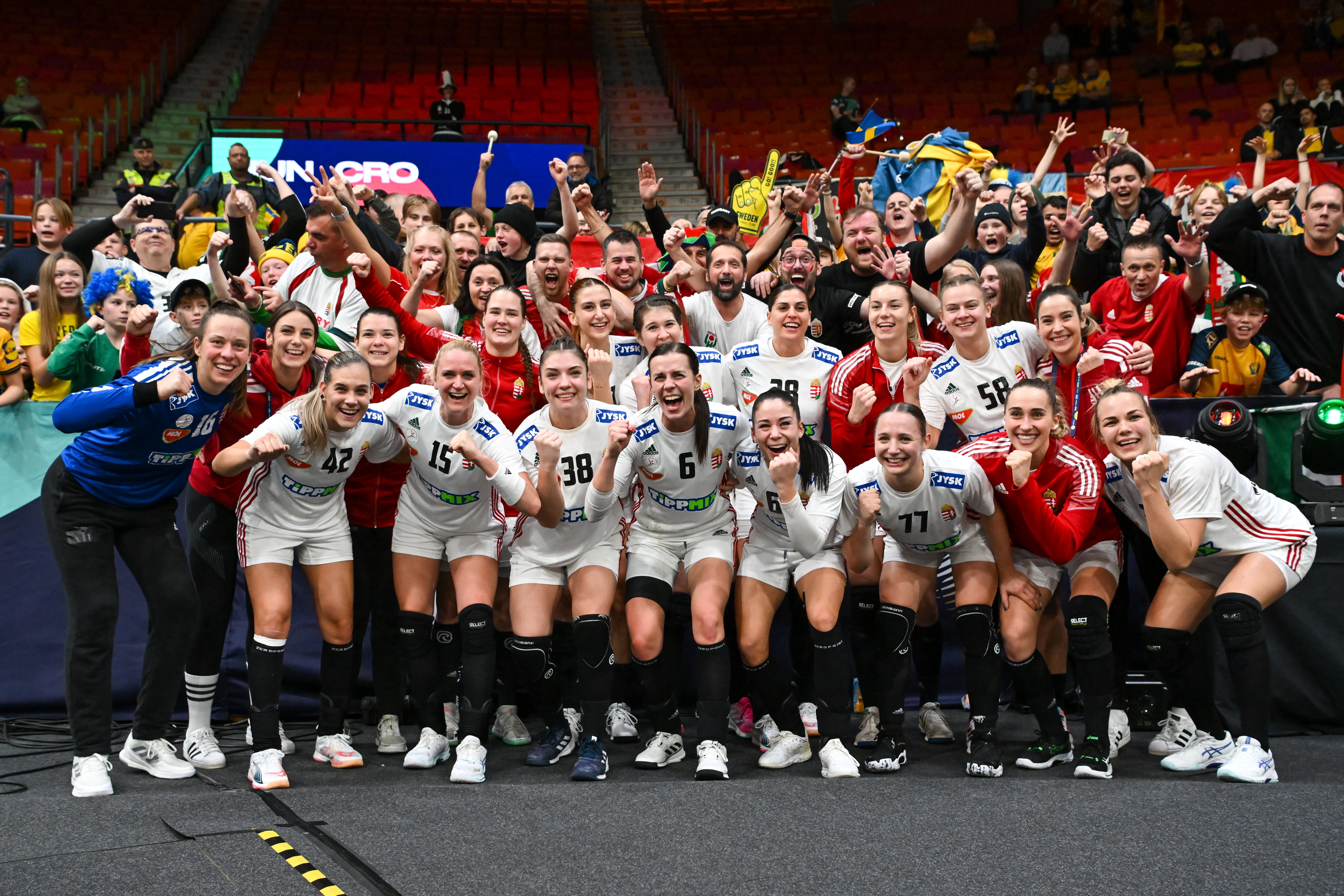 Nõi kézilabda-vb -Magyarország - Horvátország